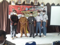 Sekolah SMAN 1 Merangin di Datangi Mobile Vaksin Polres Merangin