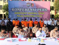Polda Sumut dan Polres Penyangga Jawab Keraguan Masyarakat Tangkap 63 Pelaku Begal, 5 Ditembak