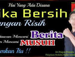 Pimred Radar Investigasi Desak Copot Kadis Pendidikan Pasuruan, Ari : Jika Bersih, Jangan Risih Bos