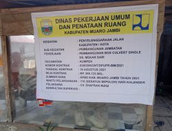 Diduga, Box Culvert Desa Mekar Sari Dikerjakan Asal Jadi????