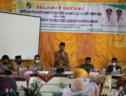 Buka Musrenbang RKPD Kecamatan Tahun Anggaran 2023, Safaruddin: Ciptakan Skala Prioritas Dan Sesuaikan Dengan Visi Misi Daerah