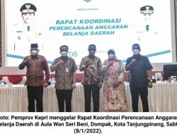 Pemprov Kepri Gelar Rakor Perencanaan Anggaran Belanja Daerah