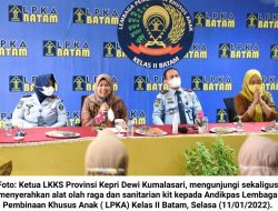 Ini Motivasi Ketua LKKS untuk Andikpas LPKA Kelas II Batam