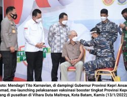 Launching Vaksinasi Booster Dosis III: Tito Puji Laju Vaksinasi di Kepri