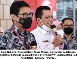 Kata Sandiaga, Wisatawan ke Kepri Terbanyak Setelah Bali