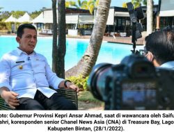 Pada CNA, Ansar Ahmad Paparkan Potensi Kerjasama Kepri-Singapura