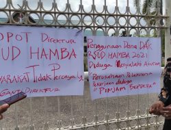Ketua DPW Pekat IB Jambi Adean Teguh ST, Minta Bupati Batang Hari M,Fadhil Arief Copot Dr Hermina Direktur RSUD Hamba Dari Jabatannya