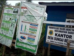 Pekerjaan Fisik Desa Sungai Benuh TA.2020 Di Pertanyakan