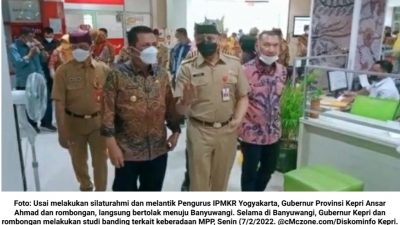 Ansar Ahmad Boyong Bupati se-Kepri Lihat MPP di Banyuwangi