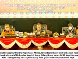 DPRD-Pemprov Kepri Sepakati 4 Ranperda Baru