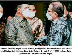 Ansar Ahmad Hadiri Rakornas IV KAHMI 2022