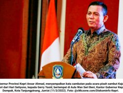 ‘Pulang Kampung’ Gerry Yasid Akan Bantu Gubernur Kepri Bangun Kampung Halaman
