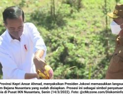 Tanah dan Air dari Kepri Disatukan dalam Bejana Nusantara