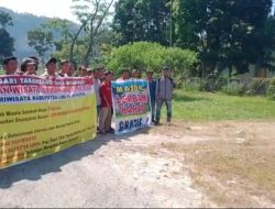 Aksi Damai Masyarakat Harau, Berujung Dialog Disparpora Kok Tidak Hadir?