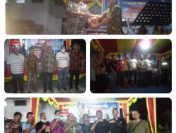 Pisah Sambut Kasatpol Airud, AKP Sapto Hartoyo Ucapkan Mohon Maafnya Apabila ada kekurangan dan kesalahan Dalam Bertugas Selama Dirohil.