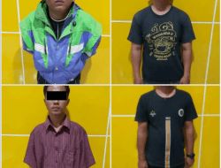 Polrestabes Medan Tangkap 4 Pelaku Penganiayaan