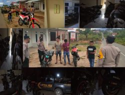 Balap Liar Berkenelpot Blong Jalur Area Desa Rantau Suli Jangkat Timur Berhasil Di Hentikan Kapolsek Jangkat Iptu Deni Saepudin