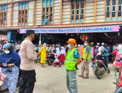 Satbinmas Polres Merangin Berikan Himbauan kepada Petugas Parkir Dan Pemilik Kendaran