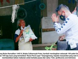 Ramadhan 1443 H ‘Polisi RPL’ Bagikan Sembako pada Masyarakat: Doa Sedekah Kesembuhan untuk Ibunda