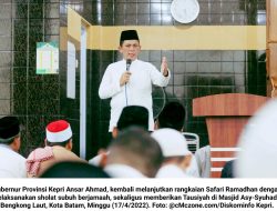 Safari Subuh Ansar Ahmad di Bengkong Laut: Berharap Keberkahan untuk Kepri