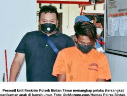 Pelaku Penikaman Anak di Bawah Umur Ditangkap Unit Reskrim Polsek Bintan Timur