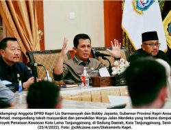 Ansar Ahmad Undang Warga Diskusikan Penataan ‘Kota Lama’ Tanjungpinang