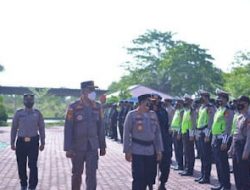 Apel Siaga, Kapolres Rohil Ajak Semua Bersinergi Cegah Karlahut