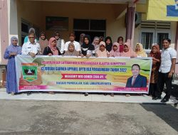 H.Dody Delfi Dan UPTD BLK Payakumbuh Buka Pelatihan Menjahit Bed Cover di Nagari Pangkalan