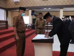 73 ASN Dilantik Wali Kota Di Balai Kota, Dipa Surya Persada Jabat Kepala Kantor Kesbangpol, 4 Lurah Berganti