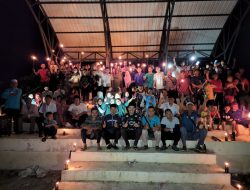 Pawai Obor Pada Malam Takbiran di Desa Mak Teduh Dilebaran 1 Syawal 1443 H, Setelah Tidak Pernah Dilakukan selama Pandemi Covid 19