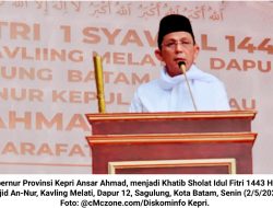 Jadi Khatib Shalat Ied 1443 H, Ansar Ahmad Ajak Jamaah Hormati dan Sayangi Orang Tua