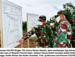 Korem 033/WP Akan Bangun Kodim Baru di 3 Kabupaten