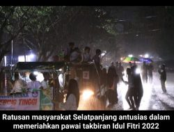 Kemeriahan Tradisi Pawai Takbiran Menyambut Idul Fitri 2022 Di Selatpanjang