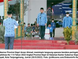 Ansar Ahmad Pimpin Upacara Bendera Peringatan Harkitnas Ke-114: ‘Ayo Bangkit Bersama’