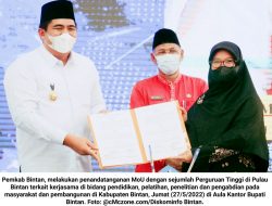 5 Perguruan Tinggi Lakukan MoU dengan Pemkab Bintan