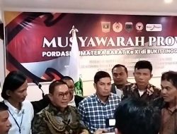 Hasil musprov Pordasi Rabu 1 Juni 2022 di hotel Dymens Bukittinggi