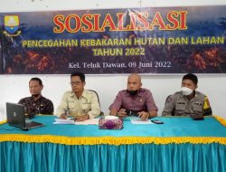 KPHP Unit XlV Tanjabtim Adakan Sosialisasi Pencegahan Kebakaran Hutan dan Lahan