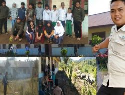 Bakti Sosial Madras Peduli, MTS Tahzibatul Islamiyah Gotong Royong Bersama