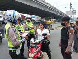 Dihari Ketiga Pelaksanaan Ops Patuh Toba 2022, Pelanggaran Lalu Lintas Masih Terlihat