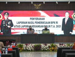 Mabes Polri Raih WTP Sembilan Kali Berturut Turut Dari BPK-RI
