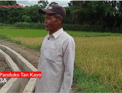 Pengerjaan Proyek ke III (2022) Bandar Irigasi Guguak Penuhi Target, Perkumpulan Petani Pemakai Air (P3A) Harap Pembangunan Dapat Terus Berlanjut
