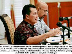 Ansar Ahmad Terus Pantau Penataan Pulau Penyengat dan Bandara RHA Karimun