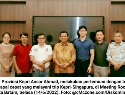 Harbour Front Dibuka, Ansar Ahmad Minta Operator Kapal Cepat Kepri-Singapura Sesuaikan Harga