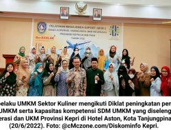 81 Pelaku UMKM Sektor Kuliner Kepri Ikuti Diklat Manajemen Ekspor
