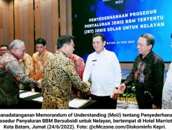 Ansar Ahmad Tandatangani MoU BBM Bersubsidi: Pastikan Ketersediaan Solar untuk Nelayan
