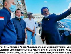 Belajar Tentang KEK di Kepri, Ansar Ahmad Ajak Gubernur Lampung ke PT BAI