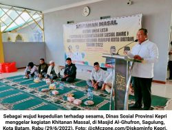 Wujud Kepedulian Sesama, Dinas Sosial Kepri Gelar Khitanan Massal