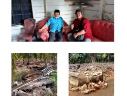 Bangunan Pintu Air Dibongkar Warga, Kades Simbur Naik : Memang Sudah Menjadi Keluhan Warga