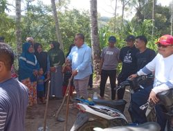 Pengaduan Warga, RKN Lansung Tinjau Jalan Rusak di Pustu Jorong Sungai Mangkirai Pandam Gadang