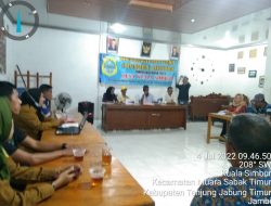 Jelang Pilkades Tahun 2022, BPD Desa Kuala Simbur Bentuk Panitia Penyelenggara